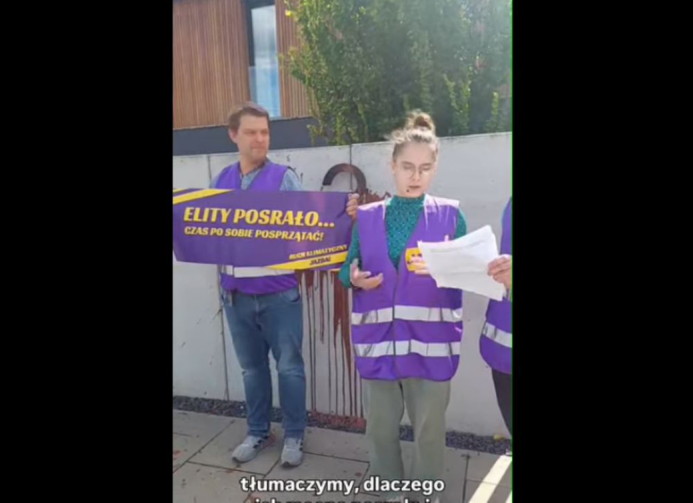 Ruch Klimatyczny Jazda, zaatakował dom Andziaks i butik Rozenek?