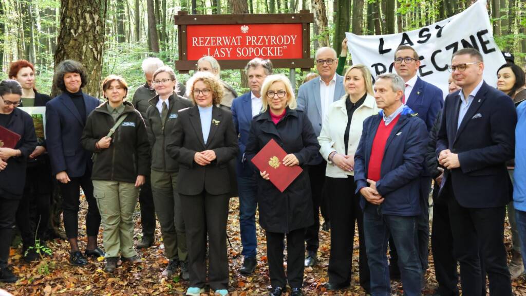 Lasy Sopockie nowym rezerwatem przyrody. 140 ha pod ochroną