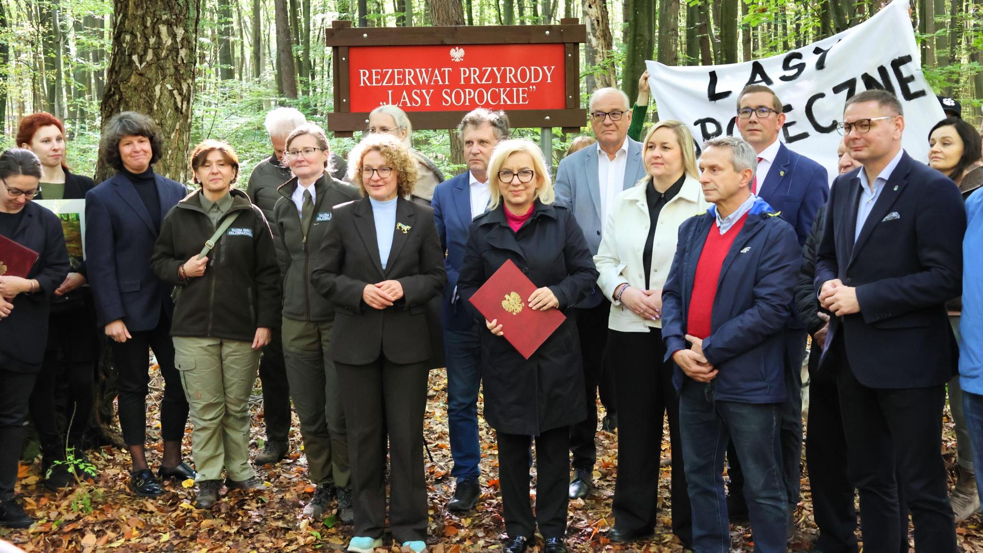 Lasy Sopockie nowym rezerwatem przyrody. 140 ha pod ochroną